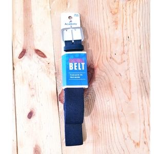 Academy Sports Youth Adjustable Baseball Belt NEW Navy Blue ONE SIZE 18 In-34 In